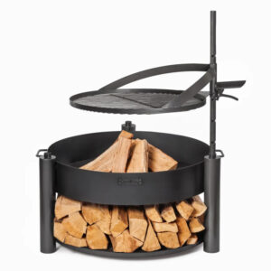 Cook King âMONTANA Xâ 60 cm havebålfad med grillrist